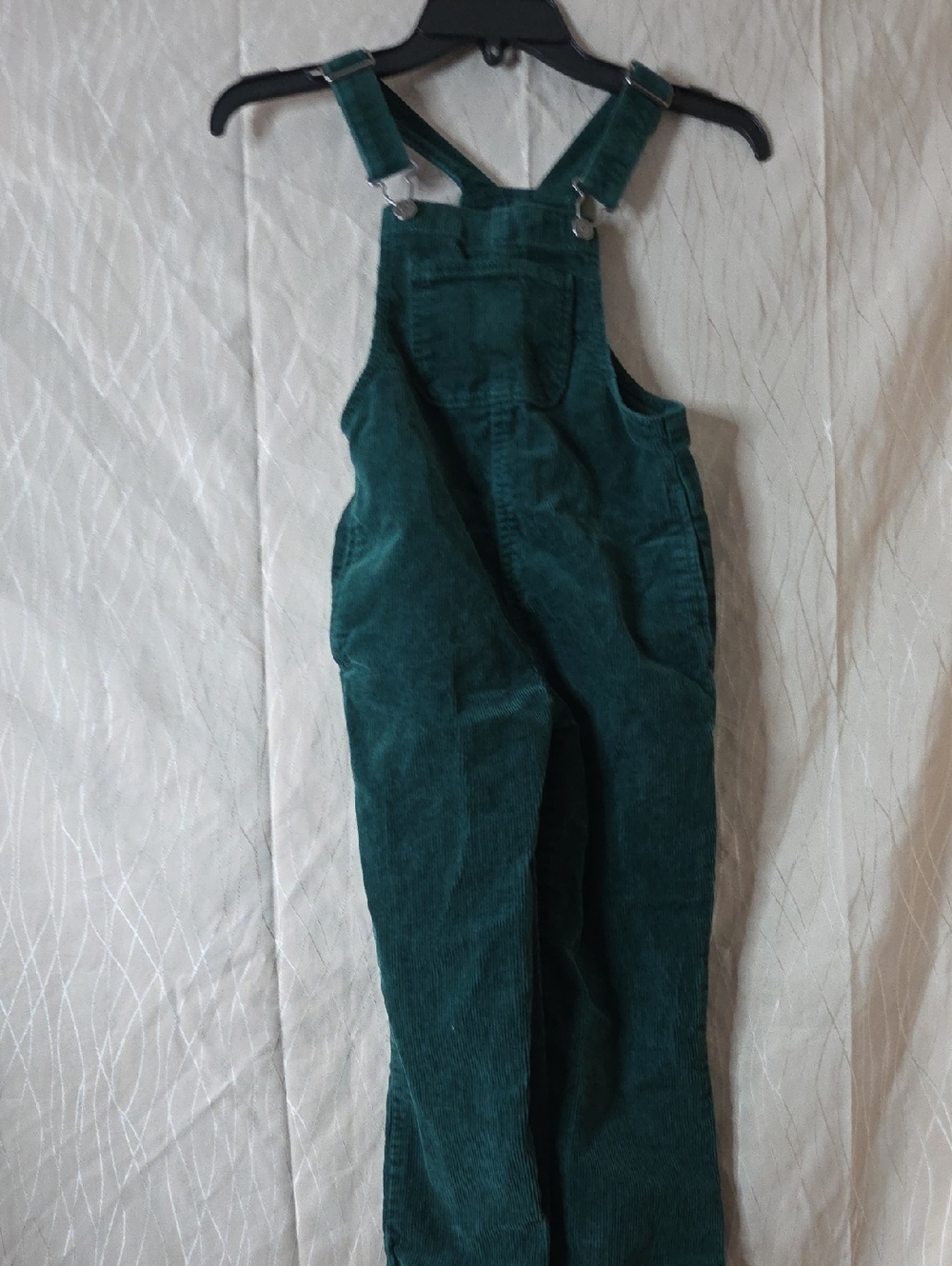 Cat & Jack Dark‎ Green Corduroy Overalls